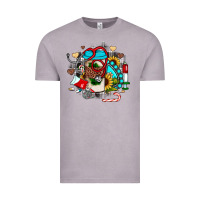 Vintage Zinc Christmas sunflower gemstone nurse Vintage Tee - JahusDesignShop