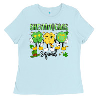 Baby Blue shenanigans squad Ladies Tee - Artiststas