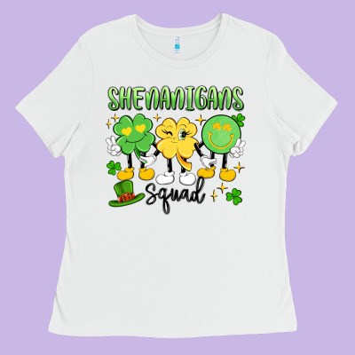 Shenanigans Squad Ladies Tee Designed By Artiststas
