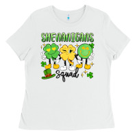 White shenanigans squad Ladies Tee - Artiststas