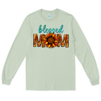 Matcha Blessed Mom Long Sleeve Tee - BundleAndBundleShop