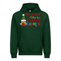 Forest Green my favorite color is christmas lights Urban Hoodie - BundleAndBundleShop