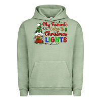 Pigment Oil Green my favorite color is christmas lights Urban Hoodie - BundleAndBundleShop