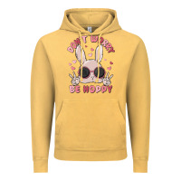 Vintage Mustard don't worry be hoppy Vintage Hoodie - MaliasSmallBusiness