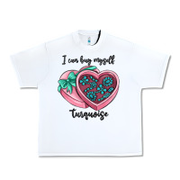 White i can buy myself turquoise Urban Heavy Tee - MaliasSmallBusiness