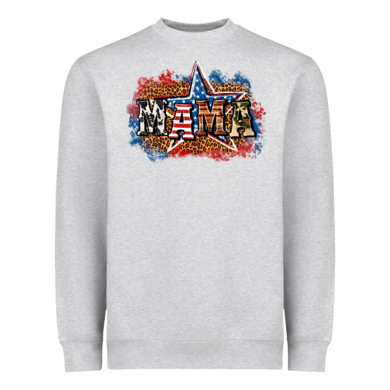 Patriotic Mama Heavyweight Sweatshirt by BundleAndBundleShop | Teevron
