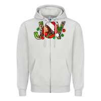Dove Grey Joy with woman Zipper Hoodie - NancyCooperArtShop