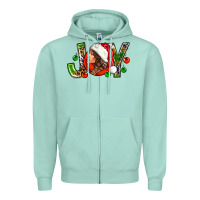 Seafoam Joy with woman Zipper Hoodie - NancyCooperArtShop