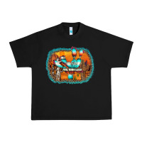 Black western cactus Urban Heavy Tee - AdoDesignShop