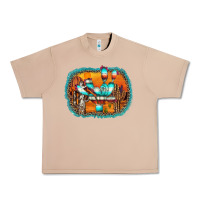 Burro western cactus Urban Heavy Tee - AdoDesignShop