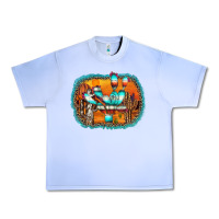 Grape Ice western cactus Urban Heavy Tee - AdoDesignShop