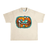Sandshell western cactus Urban Heavy Tee - AdoDesignShop