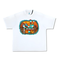 White western cactus Urban Heavy Tee - AdoDesignShop