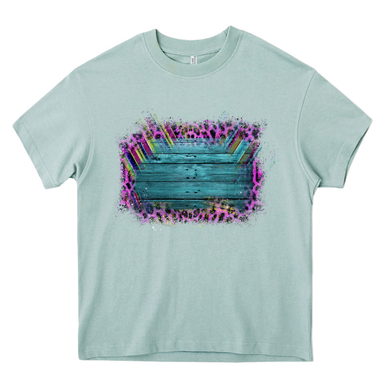 Aztec Wood Leopard Frame Heavy Core Tee by Bettercallsaul | Teevron