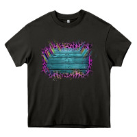 Asphalt Aztec Wood Leopard Frame Heavy Core Tee - Bettercallsaul