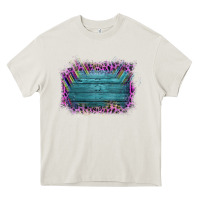 Cream Aztec Wood Leopard Frame Heavy Core Tee - Bettercallsaul