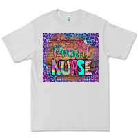 Dove Grey proud nurse tumbler Premium Tee - BundleAndBundleShop