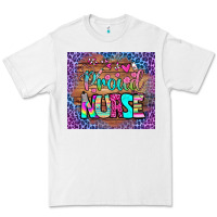 White proud nurse tumbler Premium Tee - BundleAndBundleShop