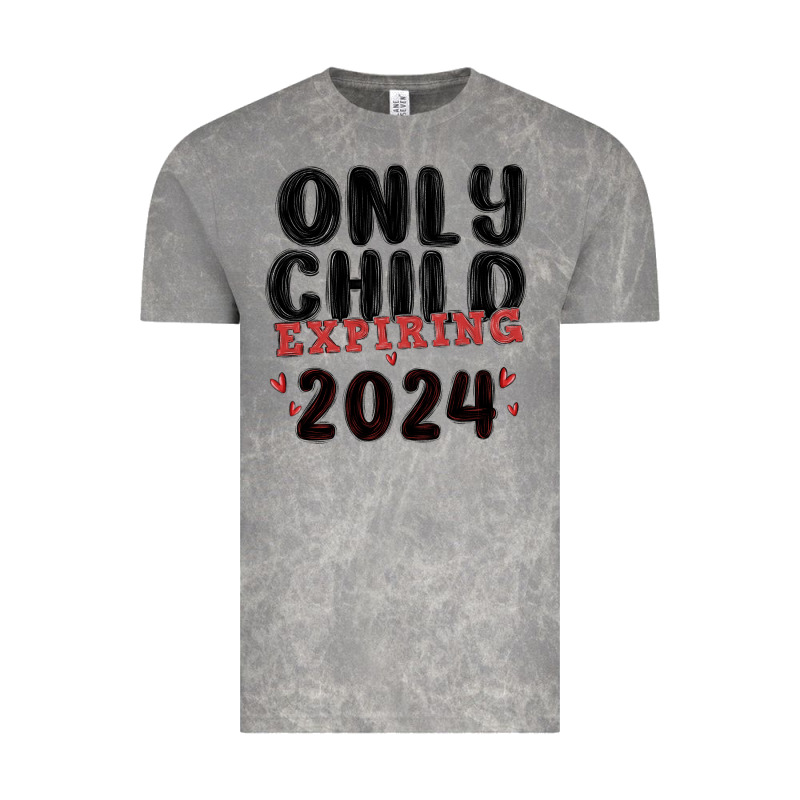 Only Child Expiring 2024 Vintage Tee by MaliasSmallBusiness | Teevron