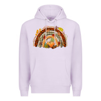 Lilac fall rainbow Premium Hoodie - CowGirlArtShop