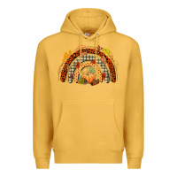 Mustard fall rainbow Premium Hoodie - CowGirlArtShop