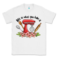 White life is what you bake it Classic Tee - MaliasSmallBusiness