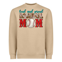 Mushroom Loud And Proud Baseball Mom Heavyweight Sweatshirt - BundleAndBundleShop