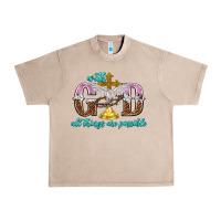 French Oak with god all things are possible Urban Heavy Tee - NancyCooperArtShop