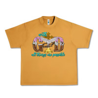 Peanut Butter with god all things are possible Urban Heavy Tee - NancyCooperArtShop