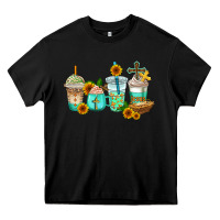 Black jesus coffee cups Heavy Core Tee - AdoDesignShop