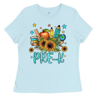 Baby Blue pre k Ladies Tee - JahusDesignShop