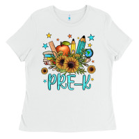 White pre k Ladies Tee - JahusDesignShop