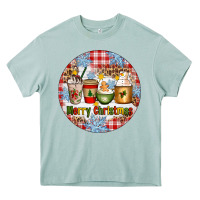 Arona Merry Christmas Coffee Cups Heavy Core Tee - Artiststas