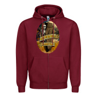 Burgundy Wake Me Up When Summer Ends Zipper Hoodie - texasbilliewilder