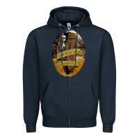 Navy Wake Me Up When Summer Ends Zipper Hoodie - texasbilliewilder