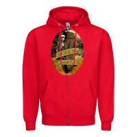 Red Wake Me Up When Summer Ends Zipper Hoodie - texasbilliewilder