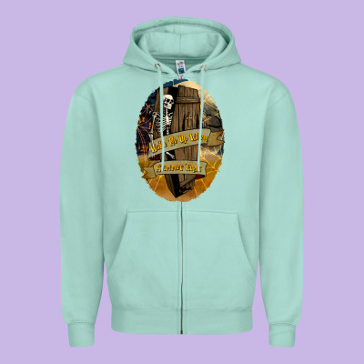 Wake Me Up When Summer Ends Zipper Hoodie Designed By Texasbilliewilder
