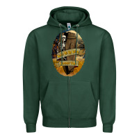 Sports Green Wake Me Up When Summer Ends Zipper Hoodie - texasbilliewilder