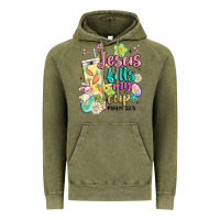 Vintage Olive easter jesus fills my cup Vintage Hoodie - MaliasSmallBusiness