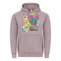 Vintage Zinc easter jesus fills my cup Vintage Hoodie - MaliasSmallBusiness