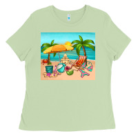 Matcha summer Ladies Tee - RanaPortraitStore