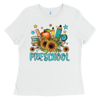 White preschool Ladies Tee - JahusDesignShop