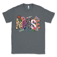 Charcoal Heather nurse Classic Tee - NancyCooperArtShop