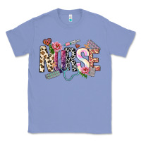 Colony Blue nurse Classic Tee - NancyCooperArtShop