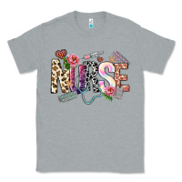 Heather Grey nurse Classic Tee - NancyCooperArtShop