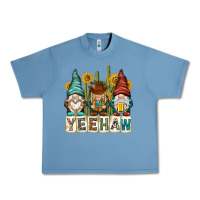 Pebble Blue yeehaw with gnomies Urban Heavy Tee - NancyCooperArtShop