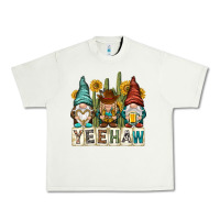 Pistachio yeehaw with gnomies Urban Heavy Tee - NancyCooperArtShop