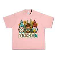 Salmon yeehaw with gnomies Urban Heavy Tee - NancyCooperArtShop
