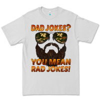Dove Grey dad jokes you mean rad jokes Premium Tee - Artiststas