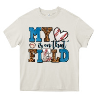 Cream my heart is on that field baseball Heavy Core Tee - AdoDesignShop